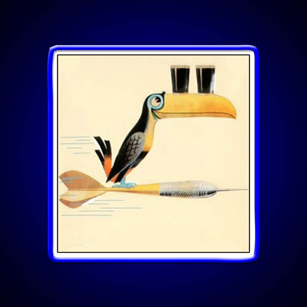 Guinness Darts Toucan Beer Bar Decor Led Neon Sign Rgb Color - LED neon sign view 5