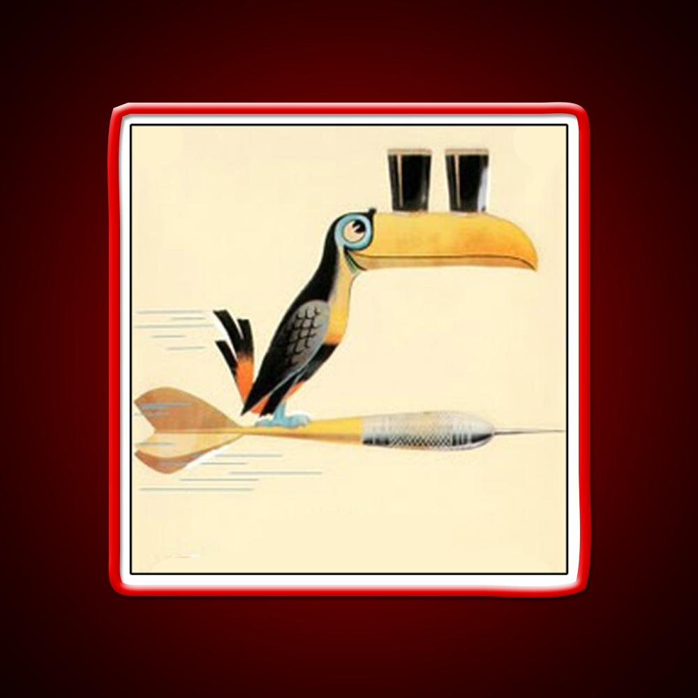 Guinness Darts Toucan Beer Bar Decor Led Neon Sign Rgb Color - LED neon sign view 10