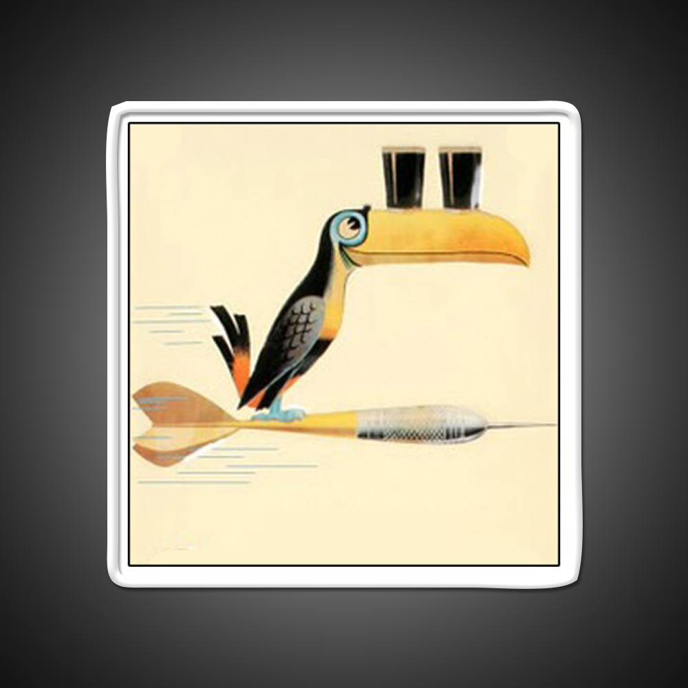 Guinness Darts Toucan Beer Bar Decor Led Neon Sign Rgb Color - LED neon sign view 11