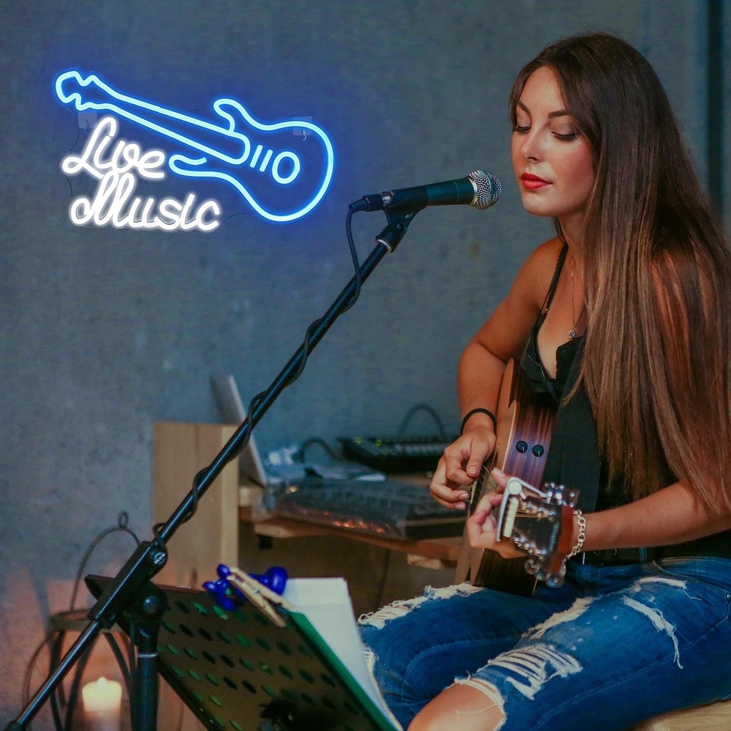 Guitar Affortable LED Neon Sign - Shineneon