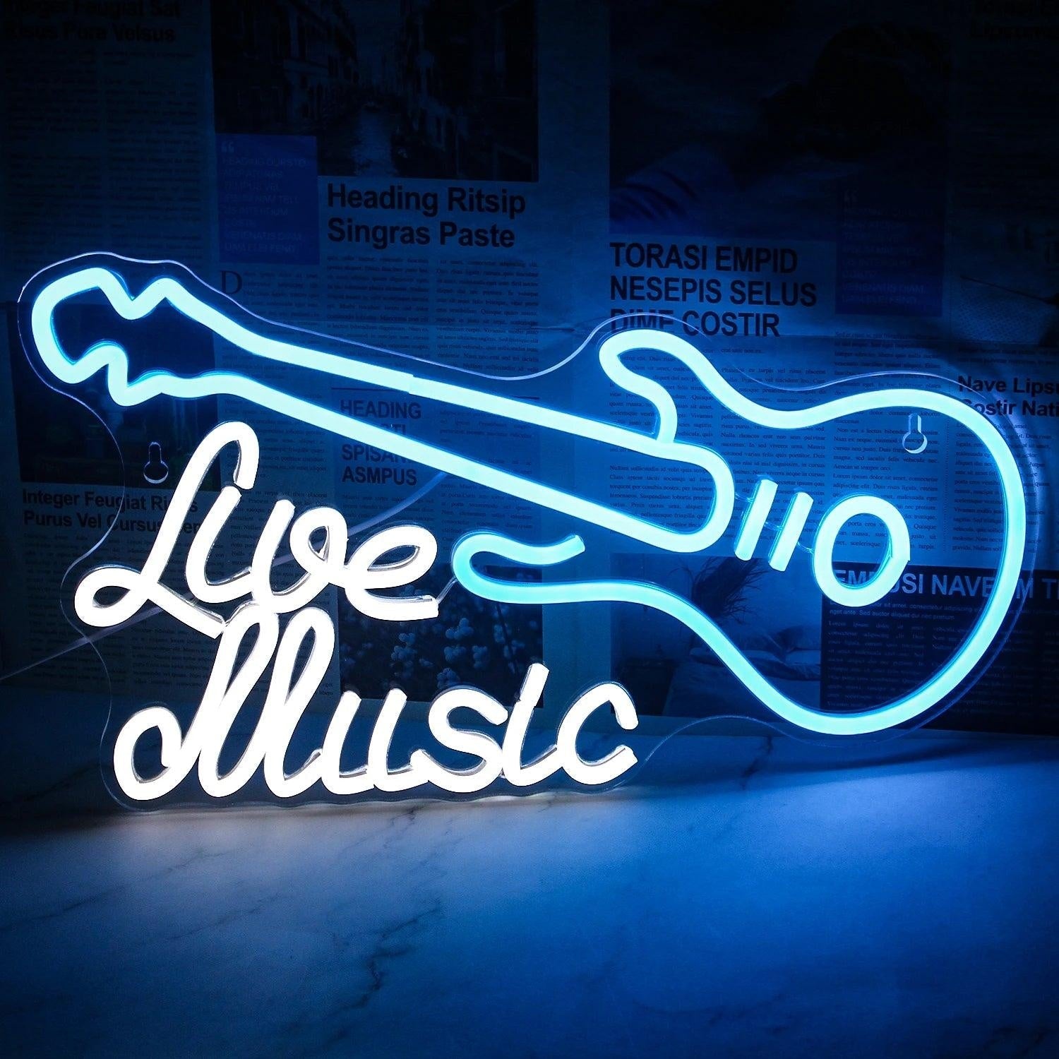 Guitar Affortable LED Neon Sign - Shineneon