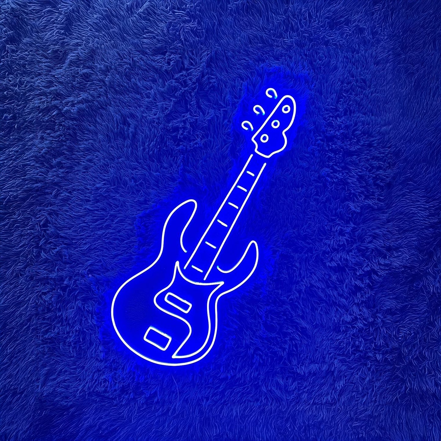 Guitar Neon Sign Guitar Wall Decor For Music Studio