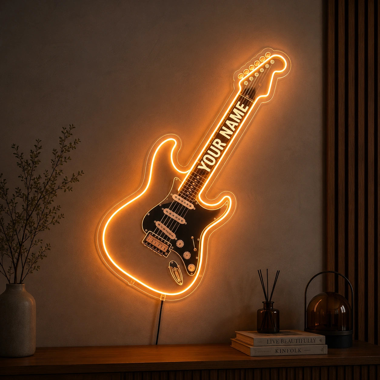 Guitar Studio Neon Sign LED Neon Sign high-converting product image