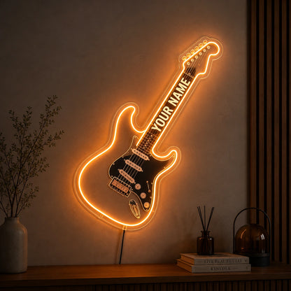 Guitar Studio Neon Sign LED Neon Sign high-converting product image