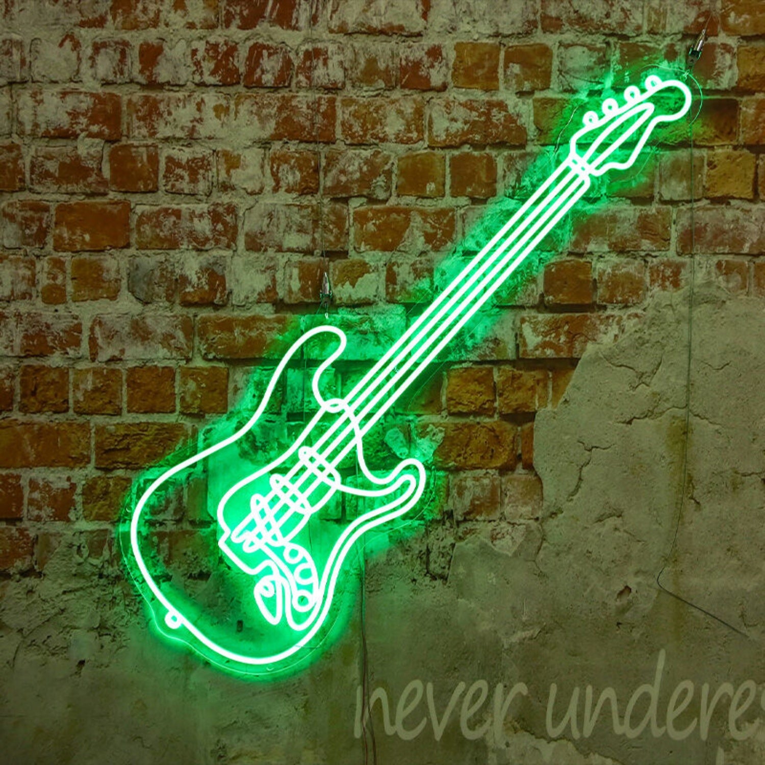 Guitareds Led Neon Sign For Music Lovers And Studios | Shineneon