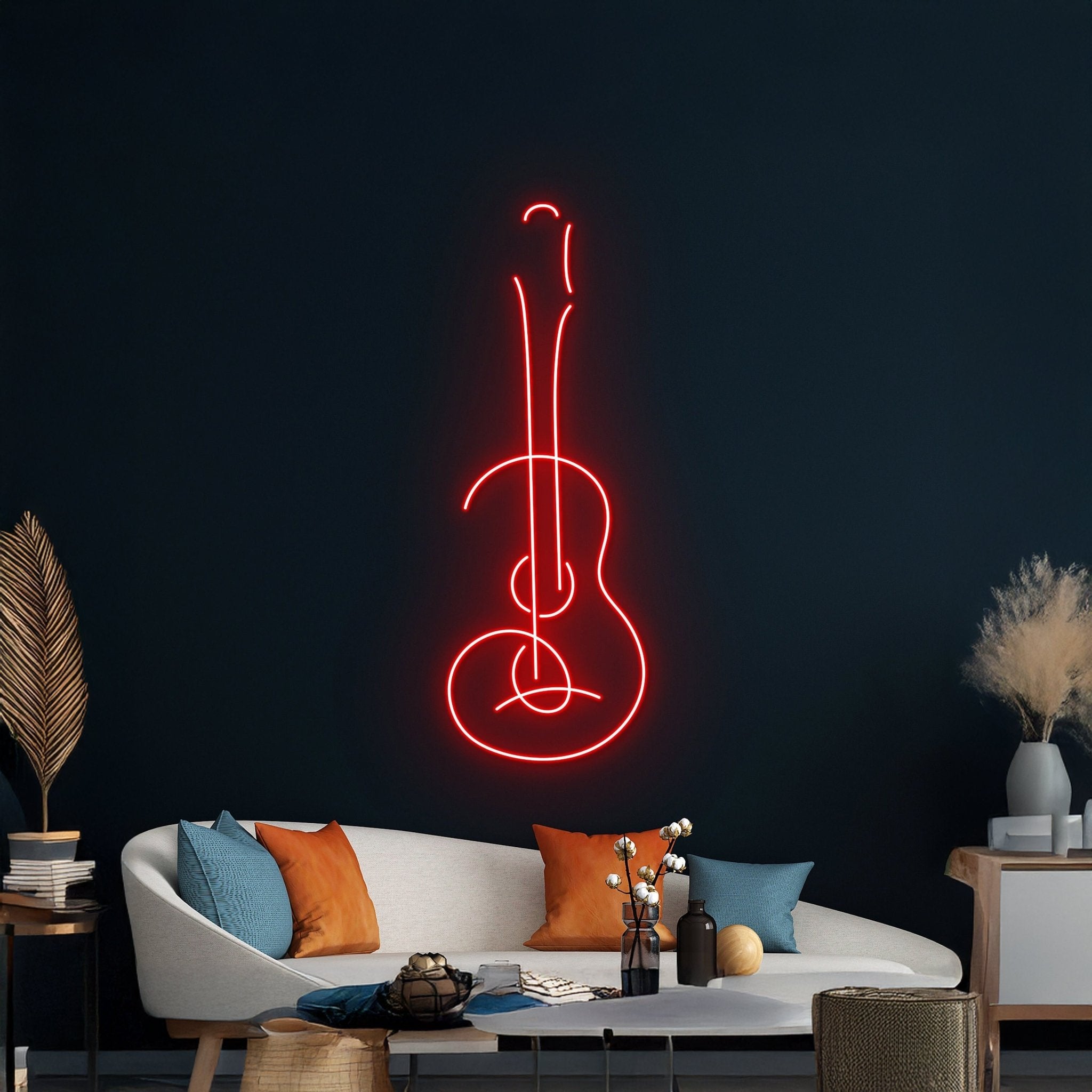Guitarist Neon Light Music Instrument Neon Sign - Shineneon