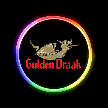 Gulden Draak Beer Bar Decor Led Neon Sign Rgb Color - LED neon sign close-up detail