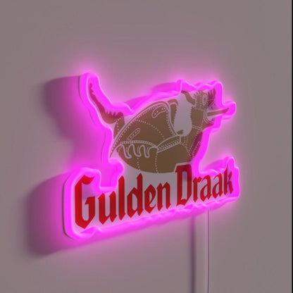 Gulden Draak Rgb Led Neon Sign - Shineneon