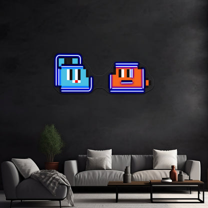 Gumball And Darwin Watterson Amazing World Artwork Led Neon Signs - LED neon sign view 5