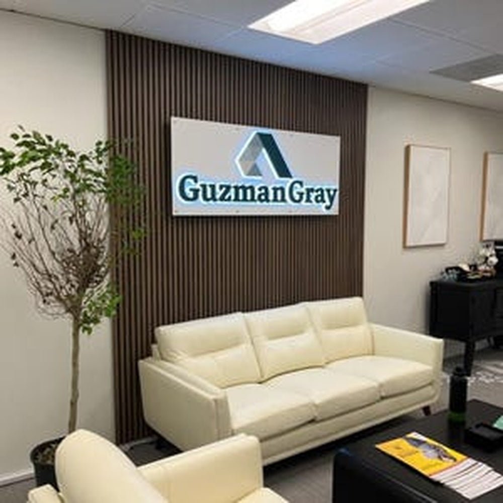 Guzmangray With Logo 3D Backlit Channel Letters Led Light Sign - Shineneon