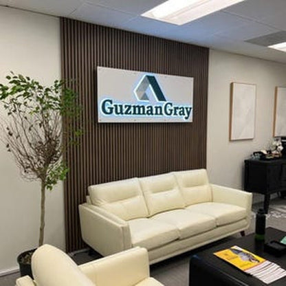 Guzmangray With Logo 3D Backlit Channel Letters Led Light Sign - Shineneon