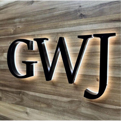 Gwj 3D Backlit Channel Letters Led Light Sign - Shineneon