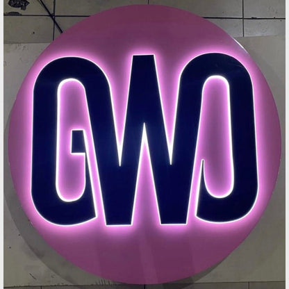 Gwo 3D Backlit Channel Letters Led Light Sign - Shineneon