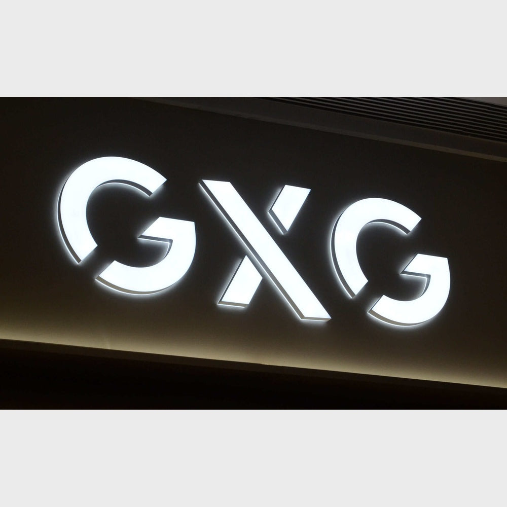 Gxg 3D Frontlit Channel Letters Led Light Sign