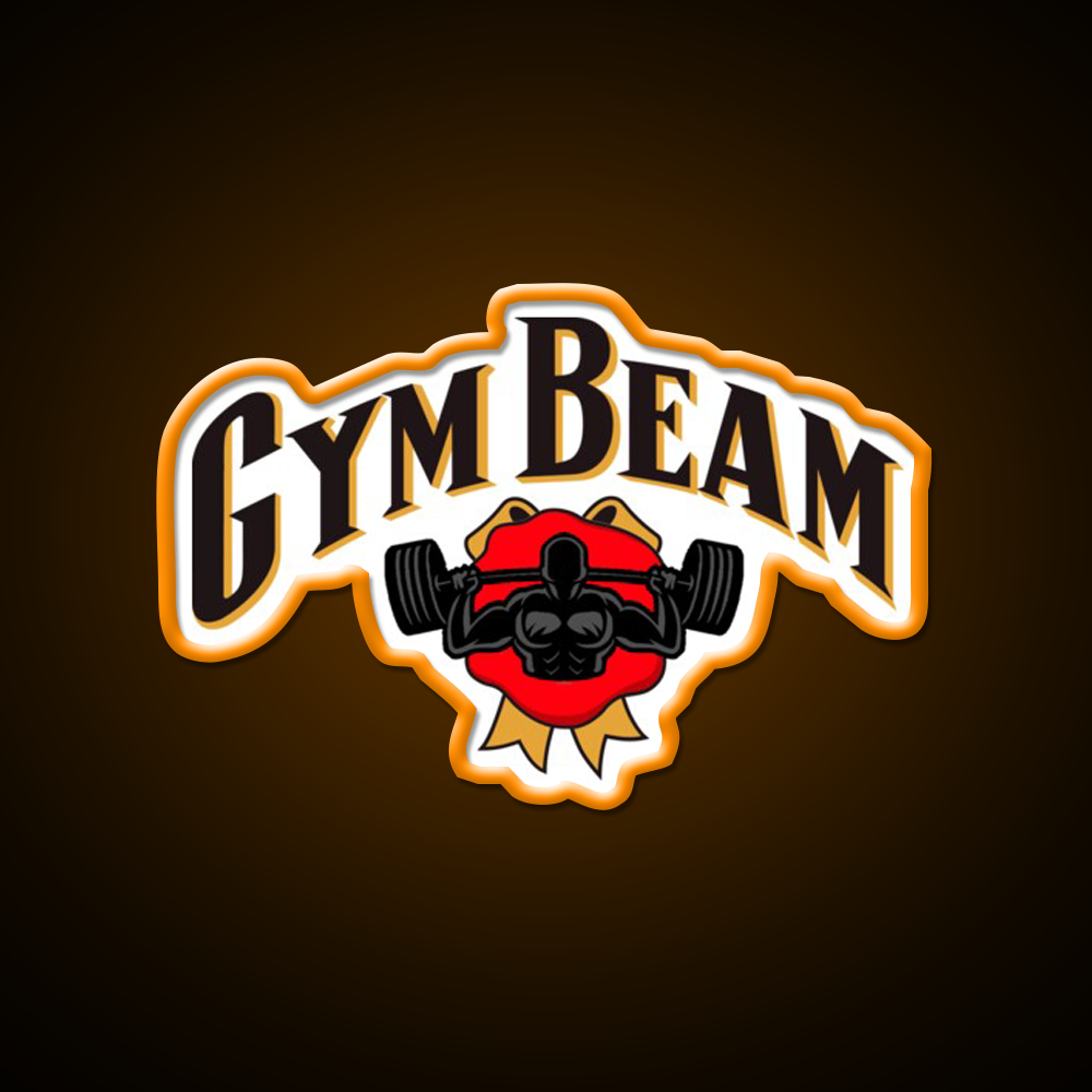 Gym Beam Whiskey Drink Bar Led Neon Sign Rgb Color
