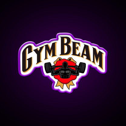 Gym Beam Whiskey Drink Bar Led Neon Sign Rgb Color