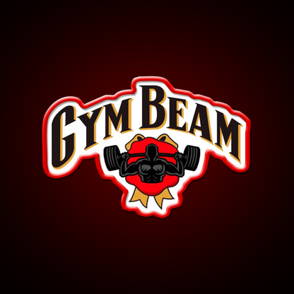 Gym Beam Whiskey Drink Bar Led Neon Sign Rgb Color