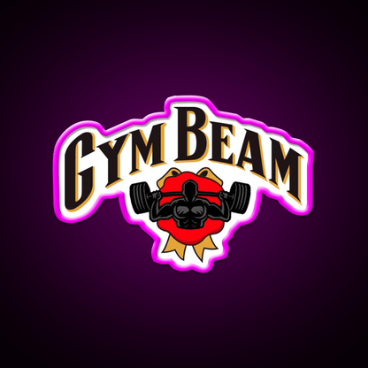 Gym Beam Whiskey Drink Bar Led Neon Sign Rgb Color - Shineneon