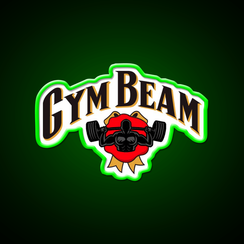 Gym Beam Whiskey Drink Bar Led Neon Sign Rgb Color - Shineneon