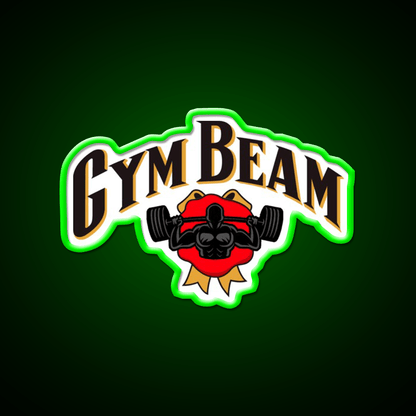 Gym Beam Whiskey Drink Bar Led Neon Sign Rgb Color - Shineneon