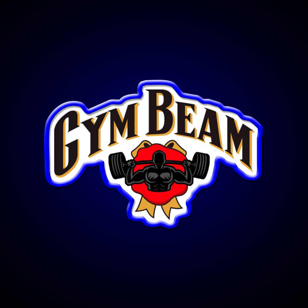 Gym Beam Whiskey Drink Bar Led Neon Sign Rgb Color - Shineneon