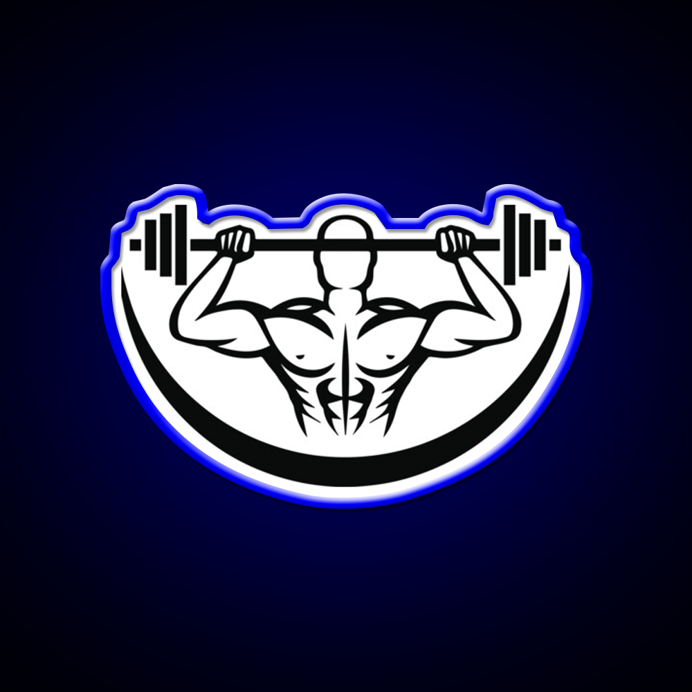 Gym Black Gym Fitness Led Neon Sign Rgb Color