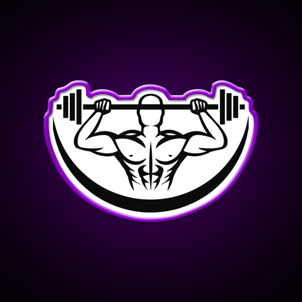 Gym Black Gym Fitness Led Neon Sign Rgb Color