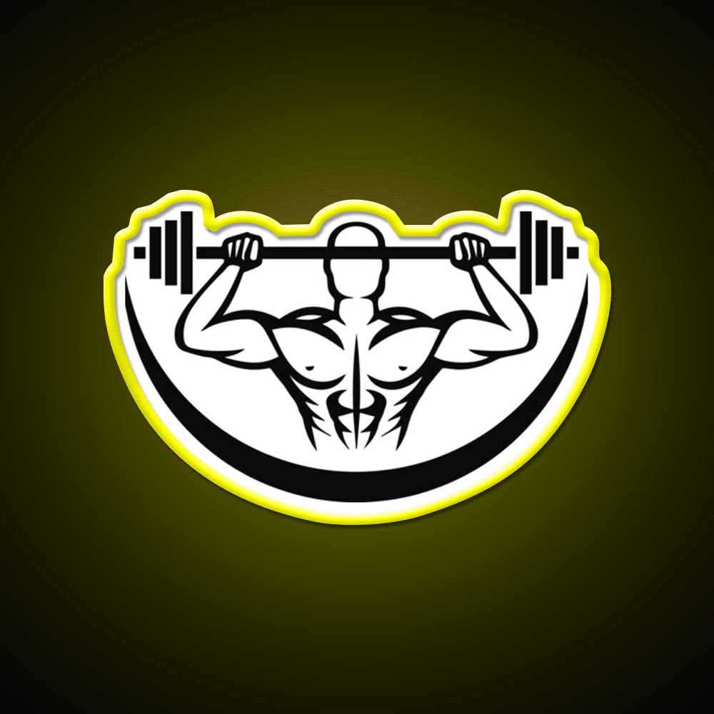 Gym Black Gym Fitness Led Neon Sign Rgb Color