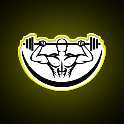 Gym Black Gym Fitness Led Neon Sign Rgb Color