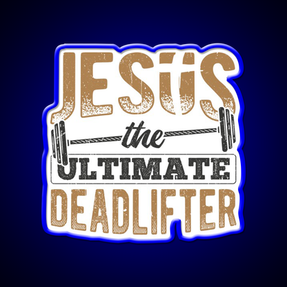 Gym Fitness Enthusiasts Dumbbell Pastor Lord Gym Fitness Led Neon Sign Rgb Color