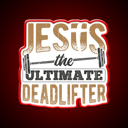 Gym Fitness Enthusiasts Dumbbell Pastor Lord Gym Fitness Led Neon Sign Rgb Color