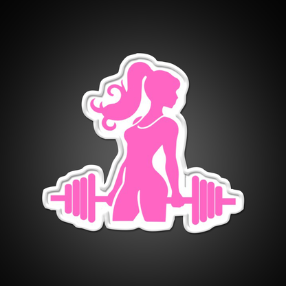 Gym Girl Gym Fitness Led Neon Sign Rgb Color