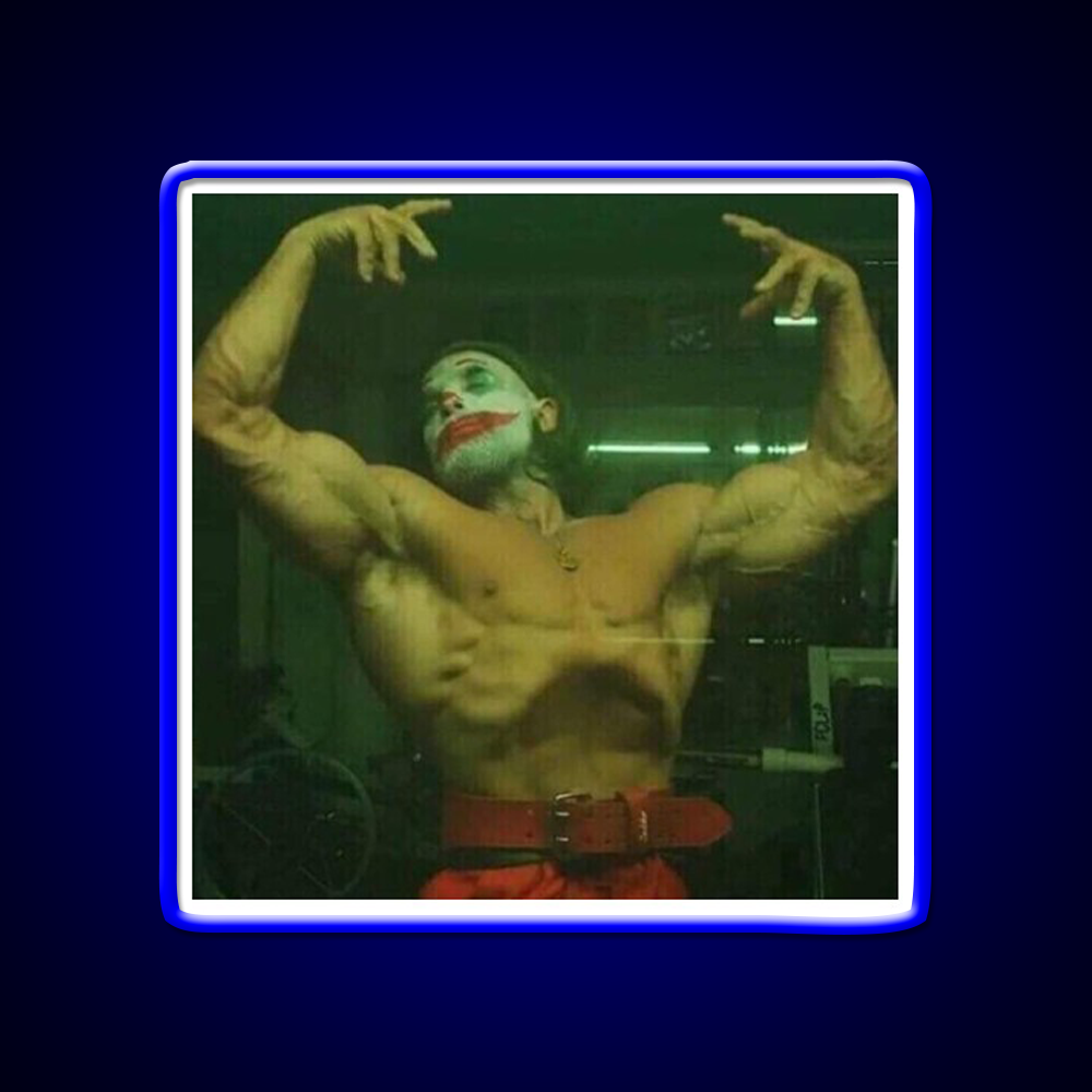 Gym Joker Gym Fitness Led Neon Sign Rgb Color