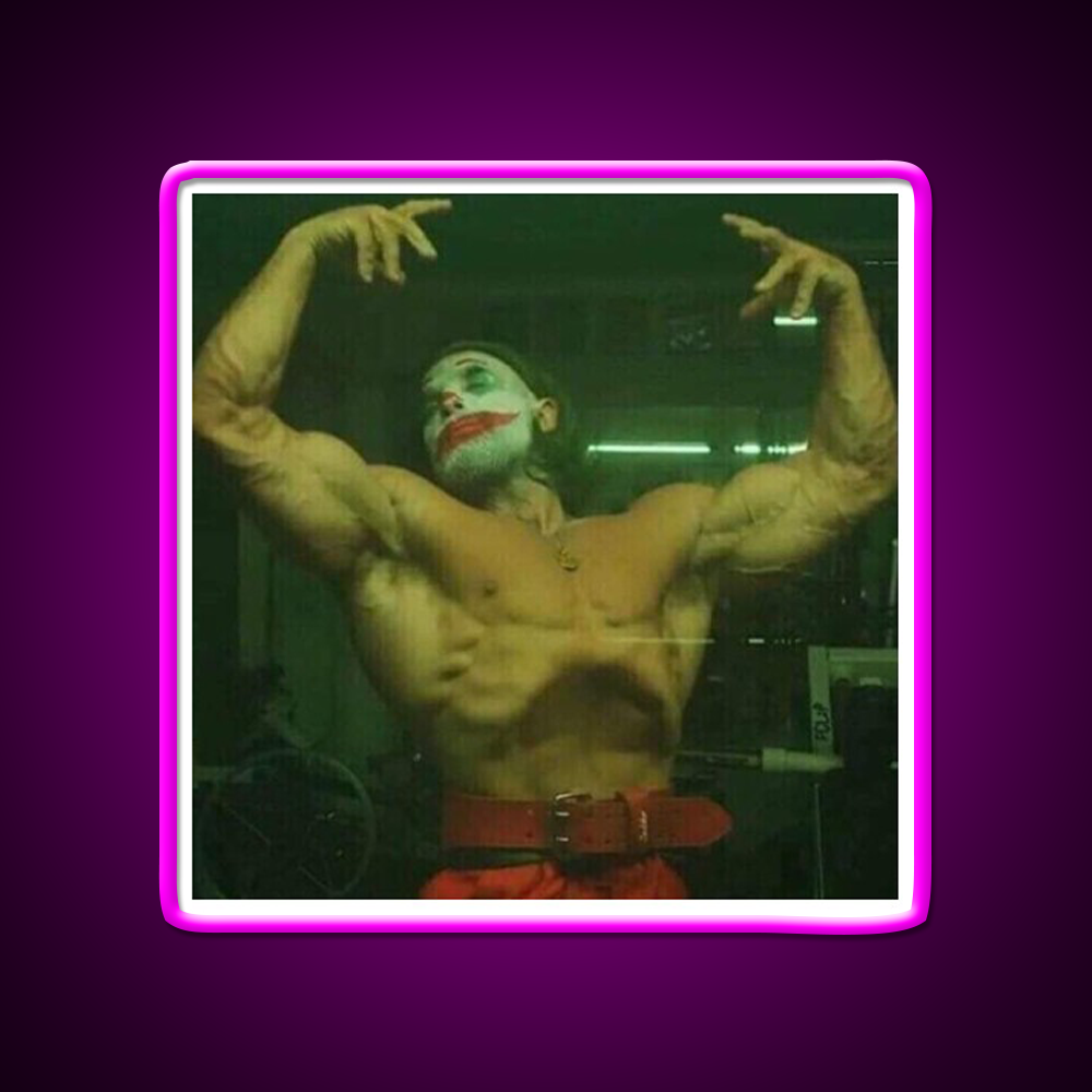 Gym Joker Gym Fitness Led Neon Sign Rgb Color