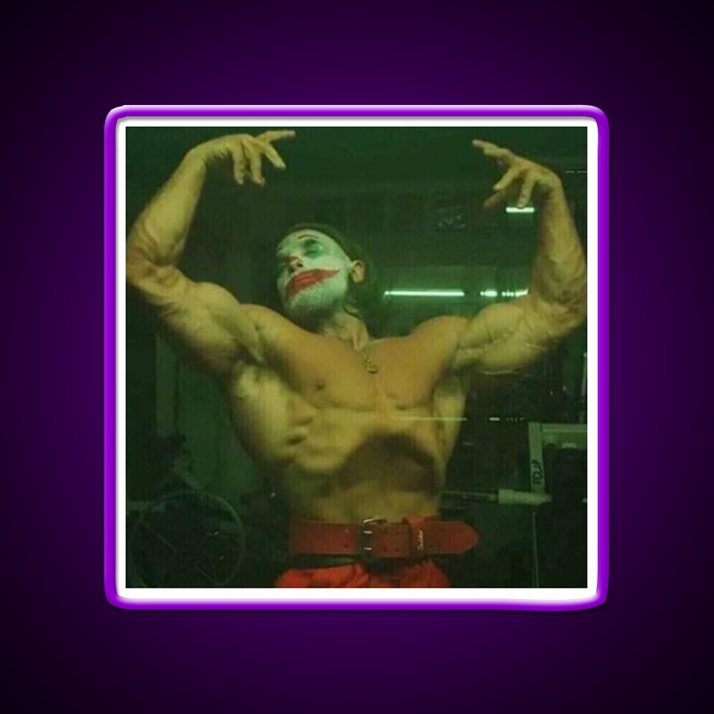 Gym Joker Gym Fitness Led Neon Sign Rgb Color