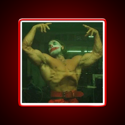 Gym Joker Gym Fitness Led Neon Sign Rgb Color