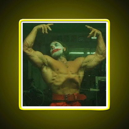 Gym Joker Gym Fitness Led Neon Sign Rgb Color