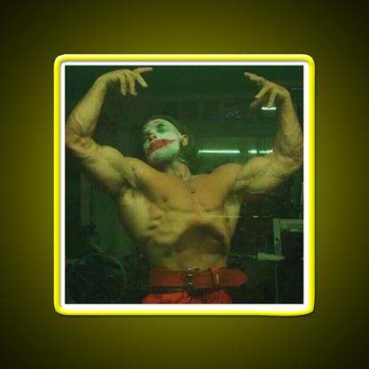 Gym Joker Gym Fitness Led Neon Sign Rgb Color