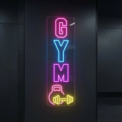 Gym LED Neon Sign Wall Neon Sign - 01 Original Product Image