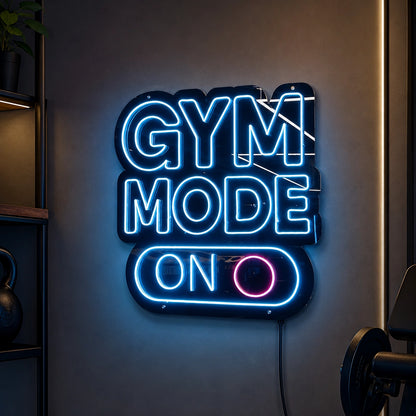 Gym Mode LED Neon Sign - 01 Original Product Image