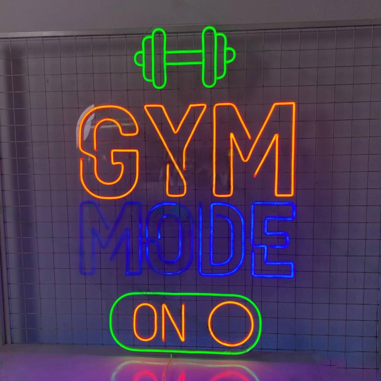 Gym Mode Led Neon Sign Gym And Fitness Club Led Decoration | Shineneon