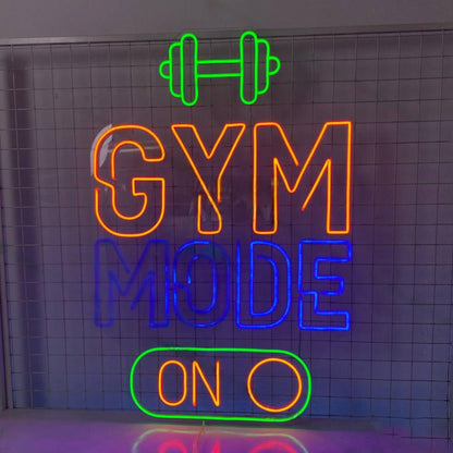 Gym Mode Led Neon Sign Gym And Fitness Club Led Decoration | Shineneon