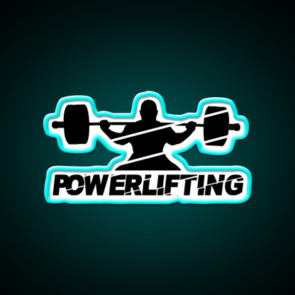 Gym Powerlifting Gym Fitness Led Neon Sign Rgb Color