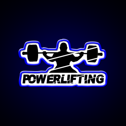 Gym Powerlifting Gym Fitness Led Neon Sign Rgb Color