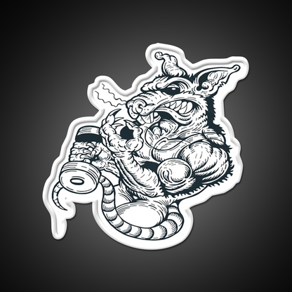 Gym Rat Gym Fitness Led Neon Sign Rgb Color