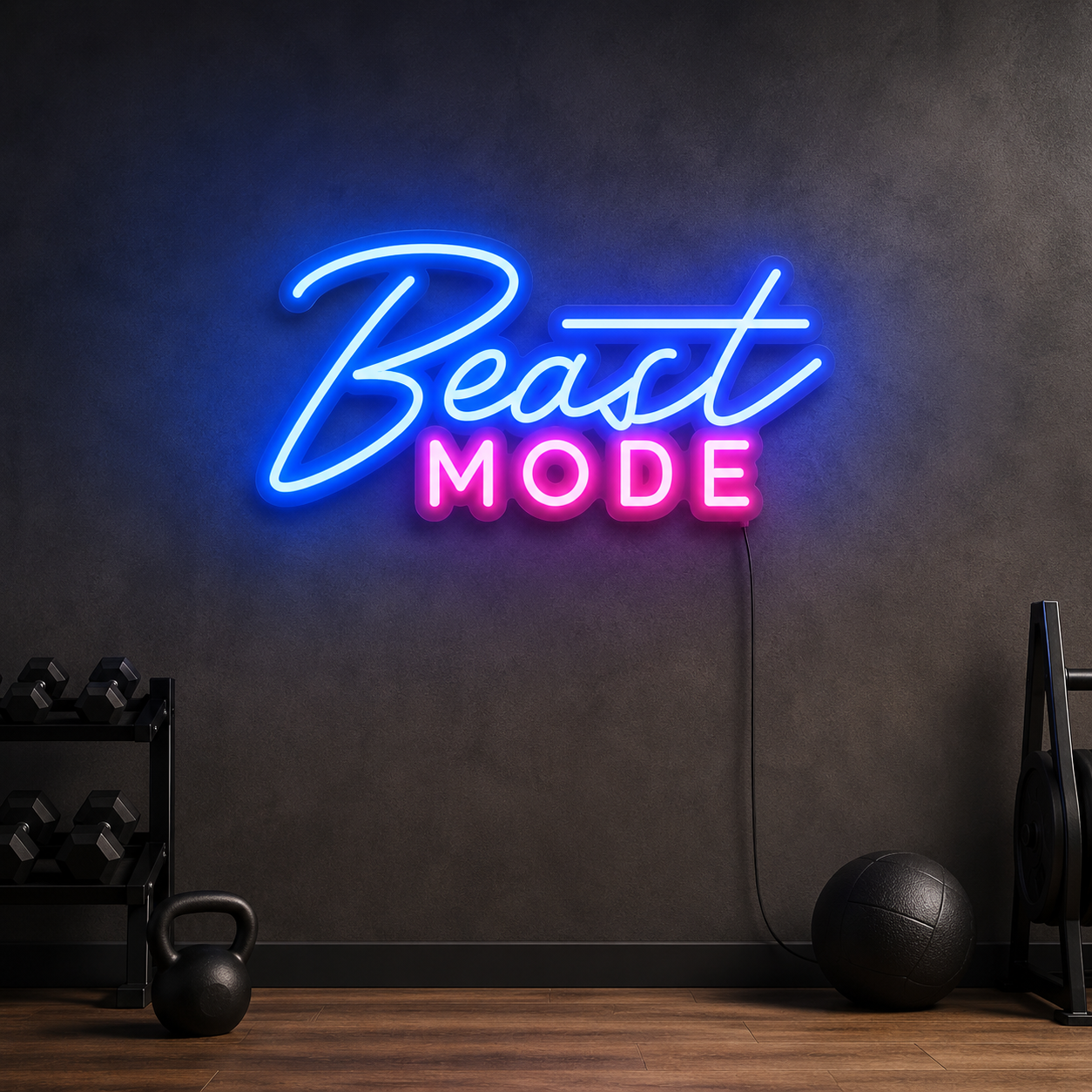 Gym Wall Decor LED Neon Sign main product image