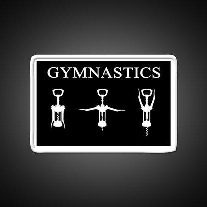 Gymnastics Man Cave Bar Led Neon Sign Rgb Color