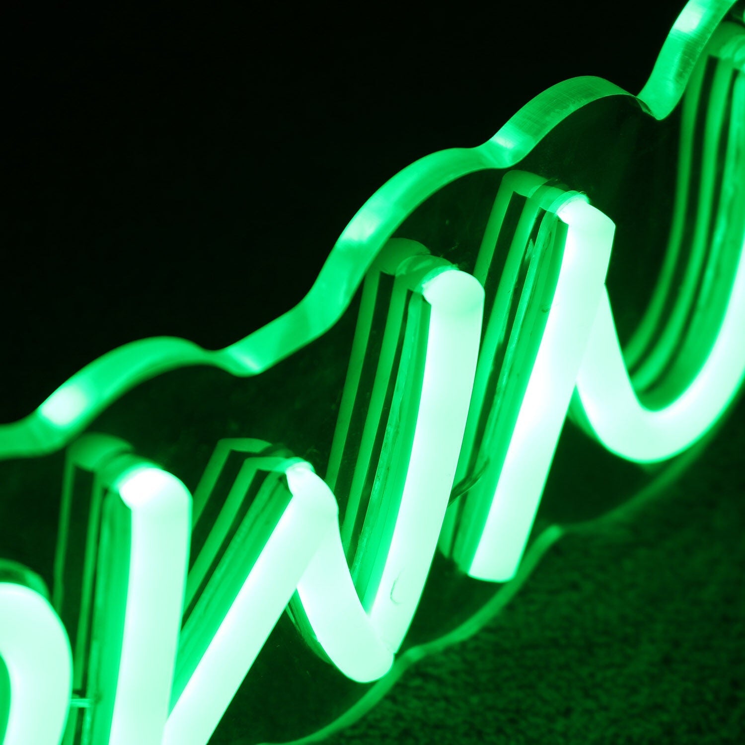 H - Town Green Led Neon Sign - Shineneon