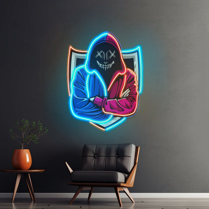 Hacker Mascot Led Neon Sign Light Custom Led Signs - Shineneon