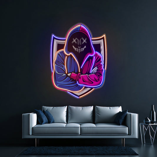 Hacker Mascot Led Neon Sign Light Custom Led Signs